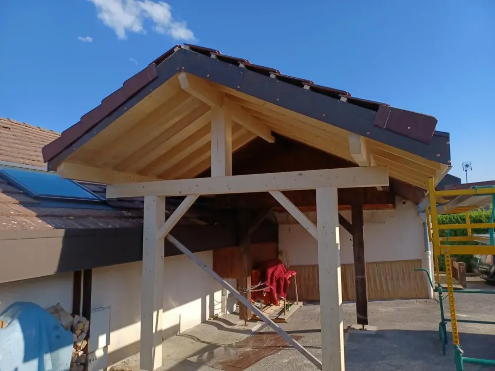 Entreprise de charpente et couverture à Saint-Jean-de-Sixt